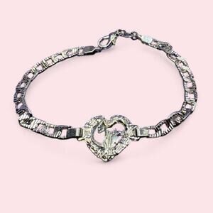 Y2k baby phat silver bracelet